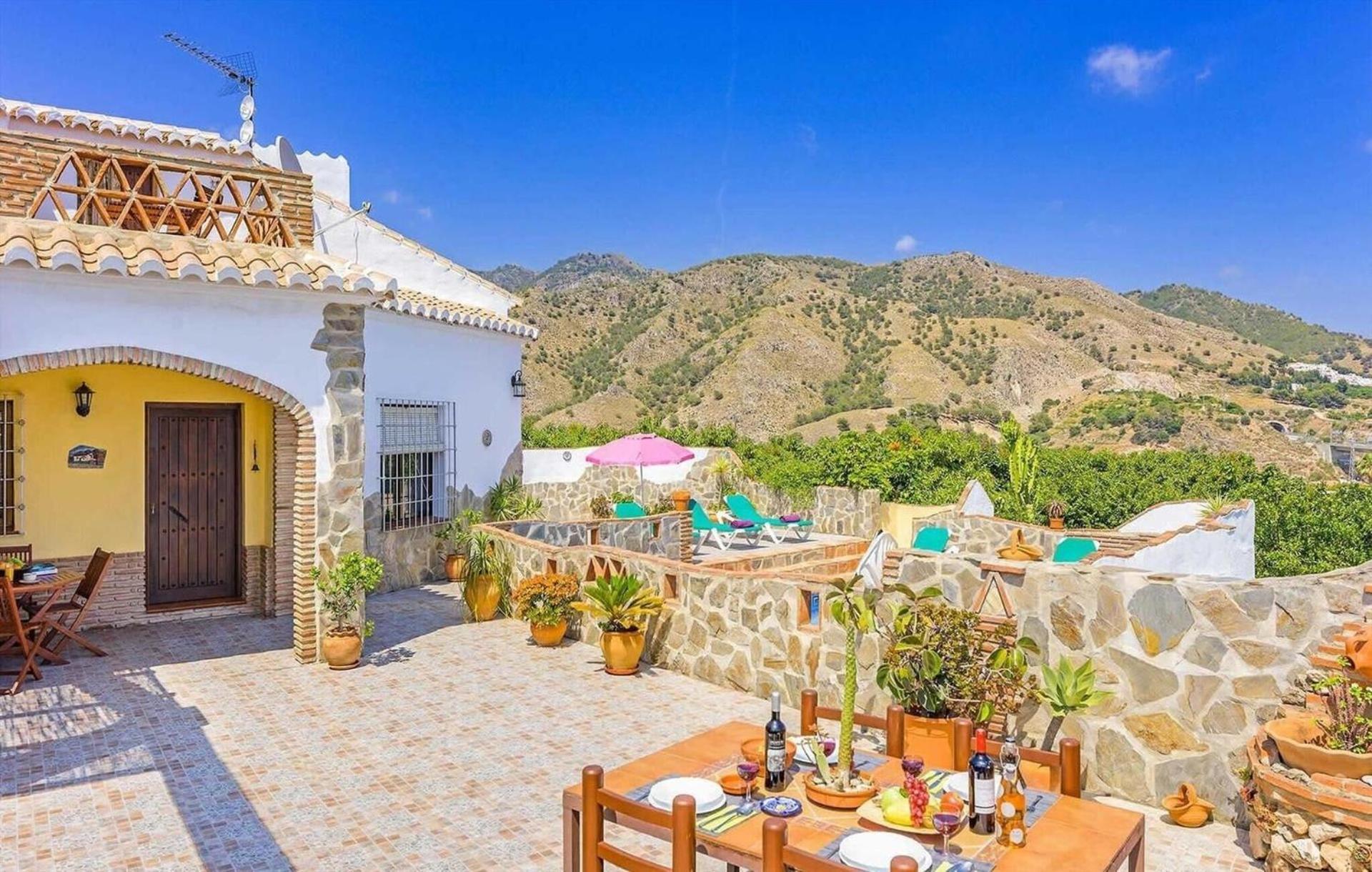 Ferienhaus Mit Privatpool Fuer 6 Personen Ca 140 Qm In Nerja, Andalusien Costa Del Sol Exterior photo